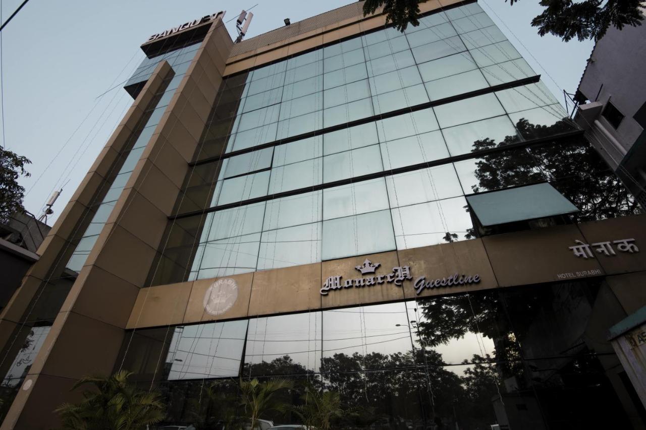 Hotel Monarch Guestline In Midc Rabale, Navi Mumbai Exterior foto